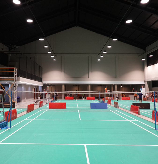 國際標準羽球場地